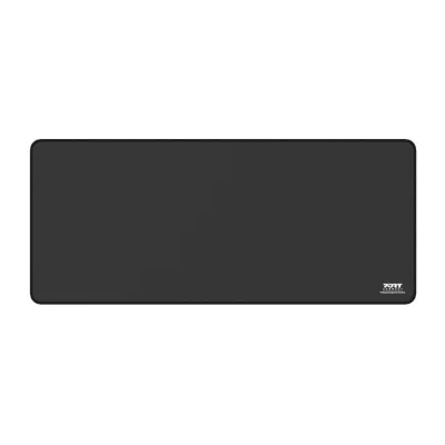 Port Connect Professional Desk Pad - Black (300 x 700mm) (Open box)