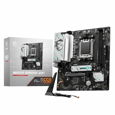 MSI B650M GAMING WIFI AMD AM5 mATX Gaming Motherboard