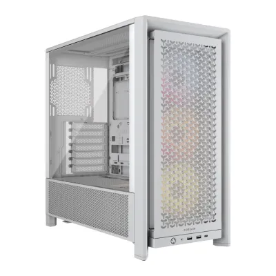 Corsair FRAME 4000D RS ARGB Modular Mid-Tower PC Case - White