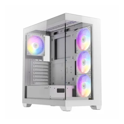 Antec CX300 ATX ARGB Gaming Chassis - White