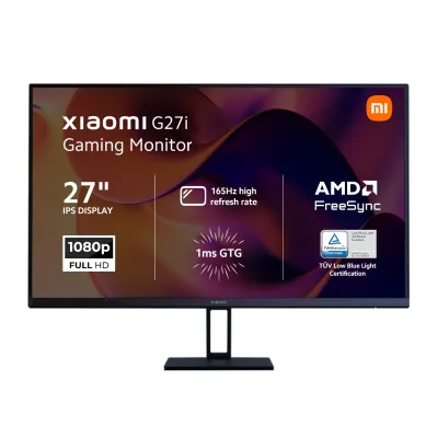 Xiaomi G27i 27" Full HD 1080p IPS Gaming Monitor (165Hz, 1ms, 16:9, HDMI/DP, and AMD FreeSync Premium) (Open box)