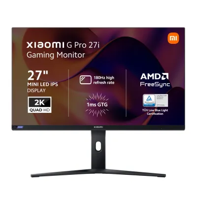 Xiaomi G Pro 27i 27" 2K 1440p Mini LED IPS Gaming Monitor (180Hz, 1ms) (Open box)