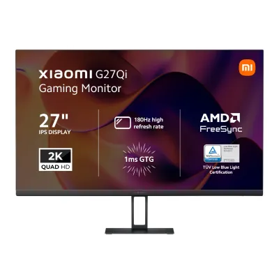 Xiaomi G27Qi 27" 2K 1440p IPS Gaming Monitor (180Hz, 1ms) (Open box)