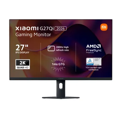Xiaomi G27Qi 2026 27″ 2K QHD 200Hz Fast IPS Gaming Monitor (Open box)