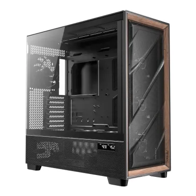 Antec FLUX PRO E-ATX Full Tower Gaming Chassis – Black (Open box)