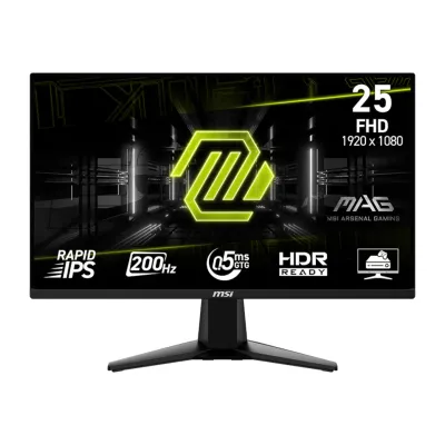 MSI MAG 255F E20 25" FHD 200Hz Rapid IPS Gaming Monitor