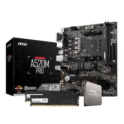 PCBuilder AMD Ryzen 3 3200G LEVEL UP Core Upgrade Kit