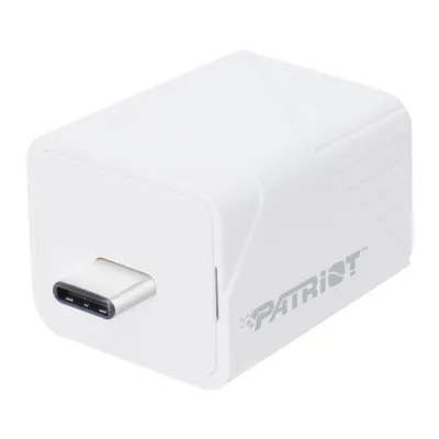 Patriot iLuxe Cube 128GB Type-C Smart Backup Solution - White