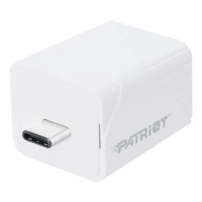 Patriot iLuxe Cube 256GB Type-C Smart Backup Solution - White