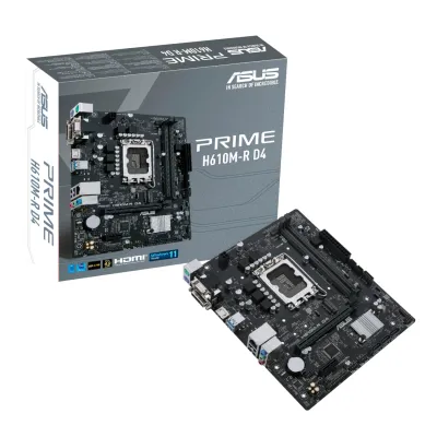ASUS Prime H610M-R D4 LGA1700 M-ATX Motherboard