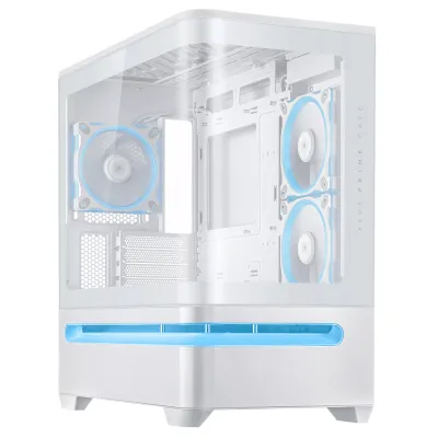 ASUS Prime AP202 ARGB mATX White Chassis