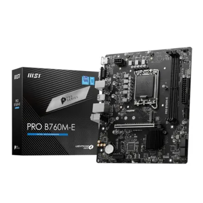 MSI B760M-E PRO DDR5 LGA1700 M-ATX Motherboard (Open box)