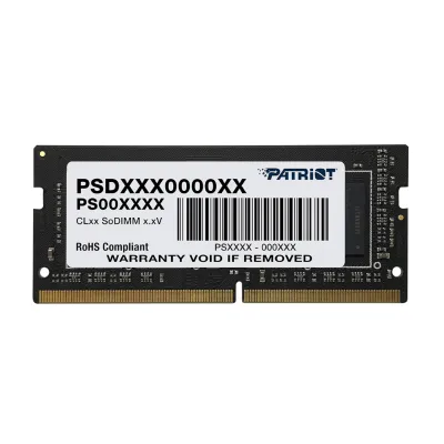 Patriot Signature Line 16GB 3200MHz DDR4 Single Rank SODIMM Notebook Memory